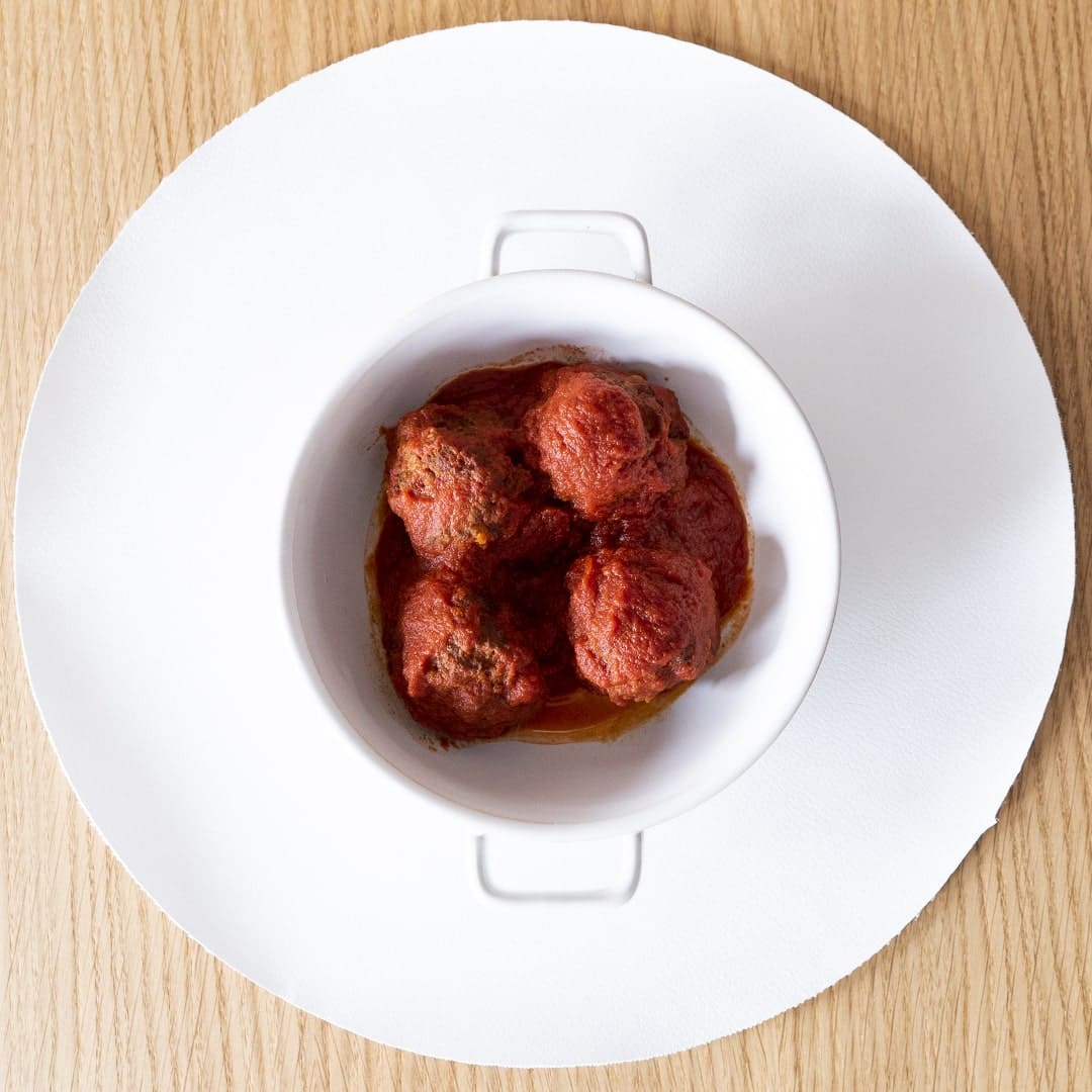 Polpette al sugo con pomodoro di San Marzano