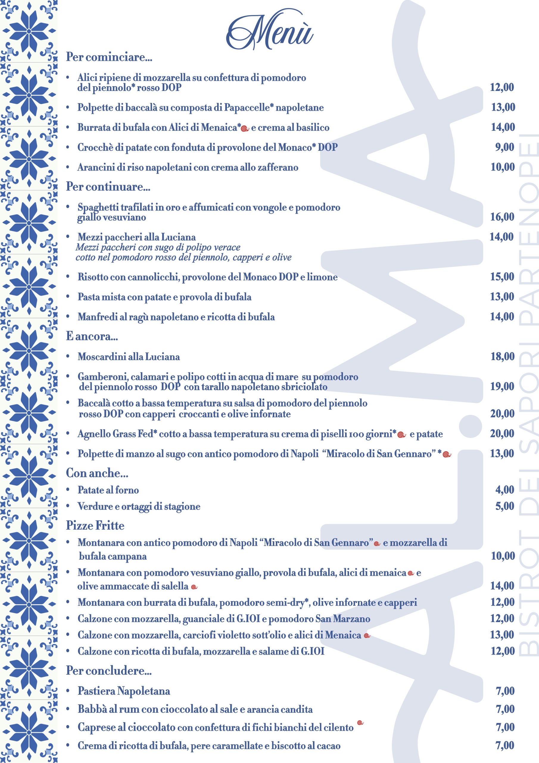 Menu Novembre